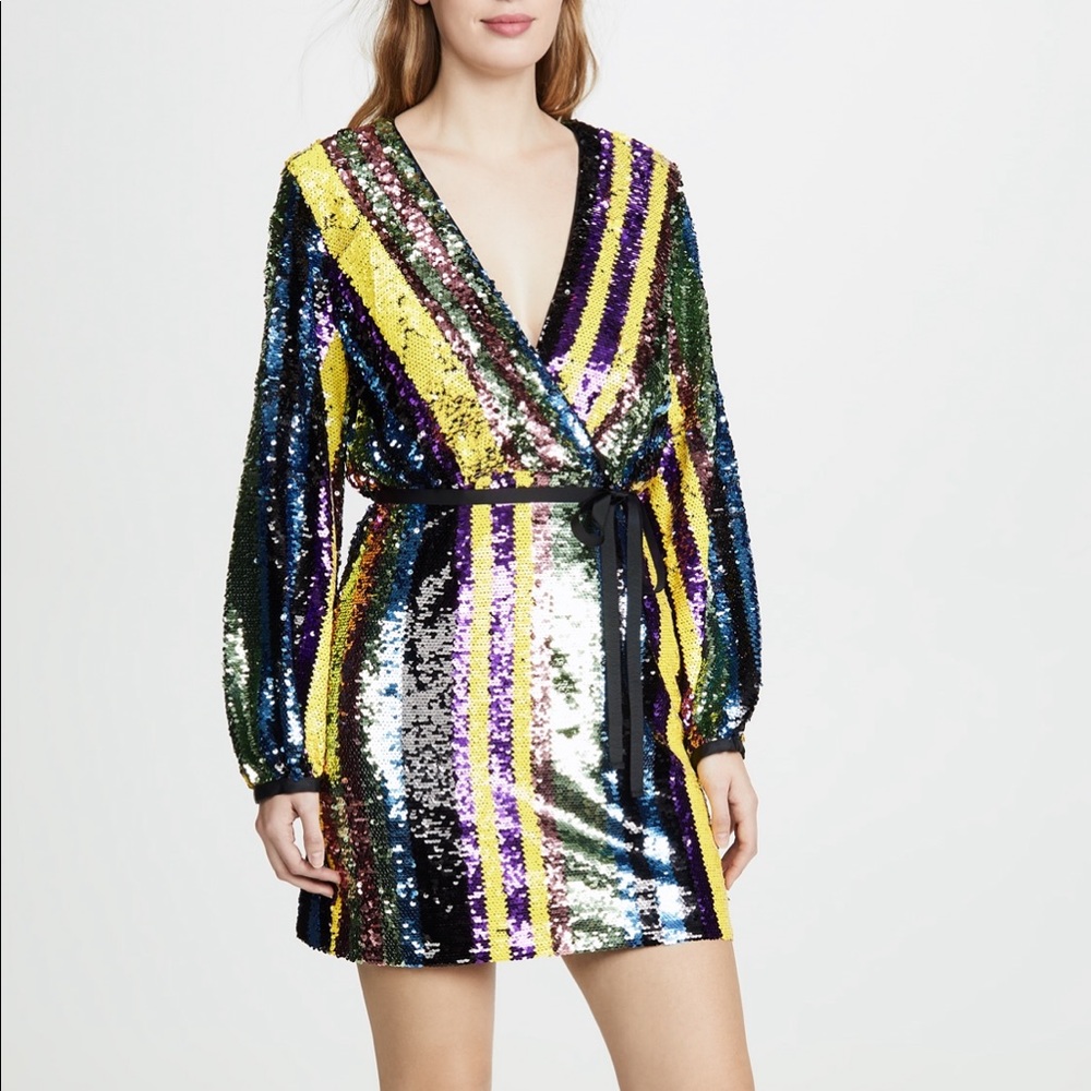 Elliott Lola sequin dress NWT S